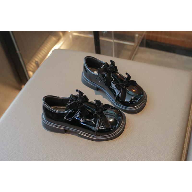 Sweet & Stylish Mary Jane Flats | Double Bowknot Patent Leather Shoes for Girls, Toddler Loafers & Casual Footwear