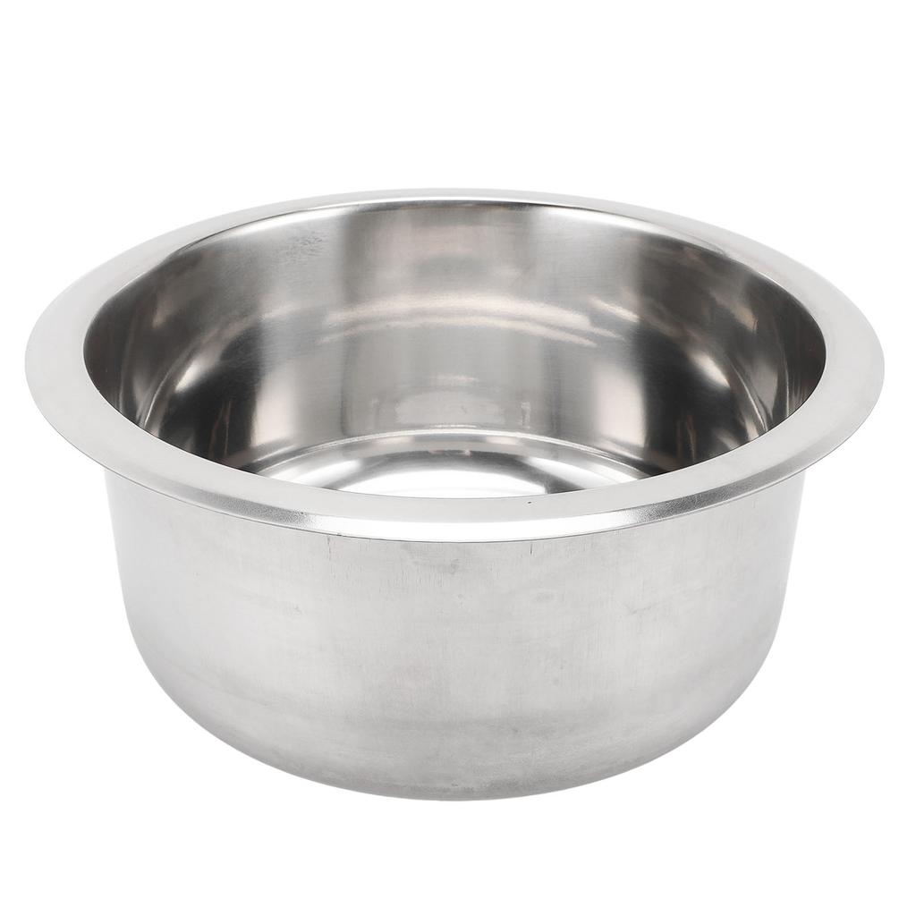 Round RV Sink Stainless Steel Kitchen Bar Single Bowl Sink with 40mm Drainage for Boat Caravan Campi