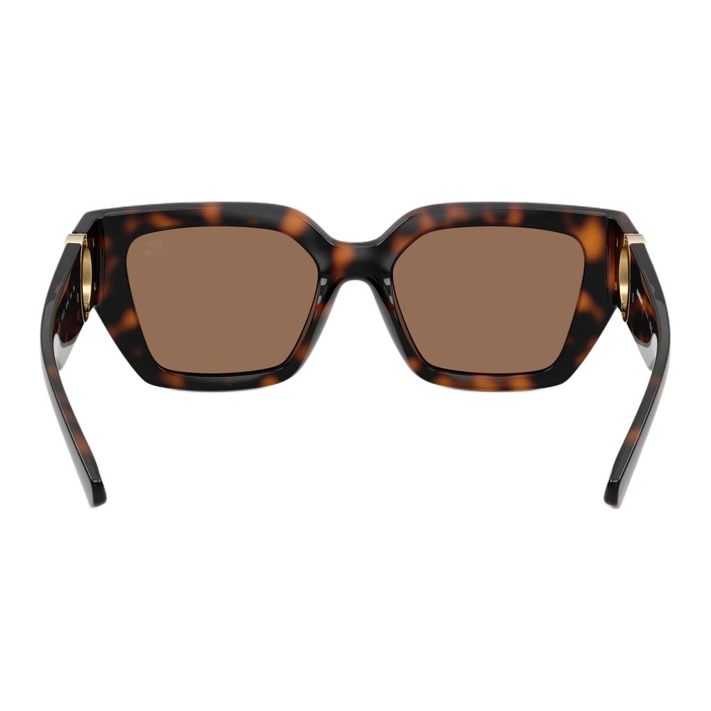 Burberry 4472U Logo Frame Irregular Sunglasses Unisex Sunglasses Black 0BE4472U