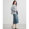 TERRE BLEUE Women's Short Trench Coat