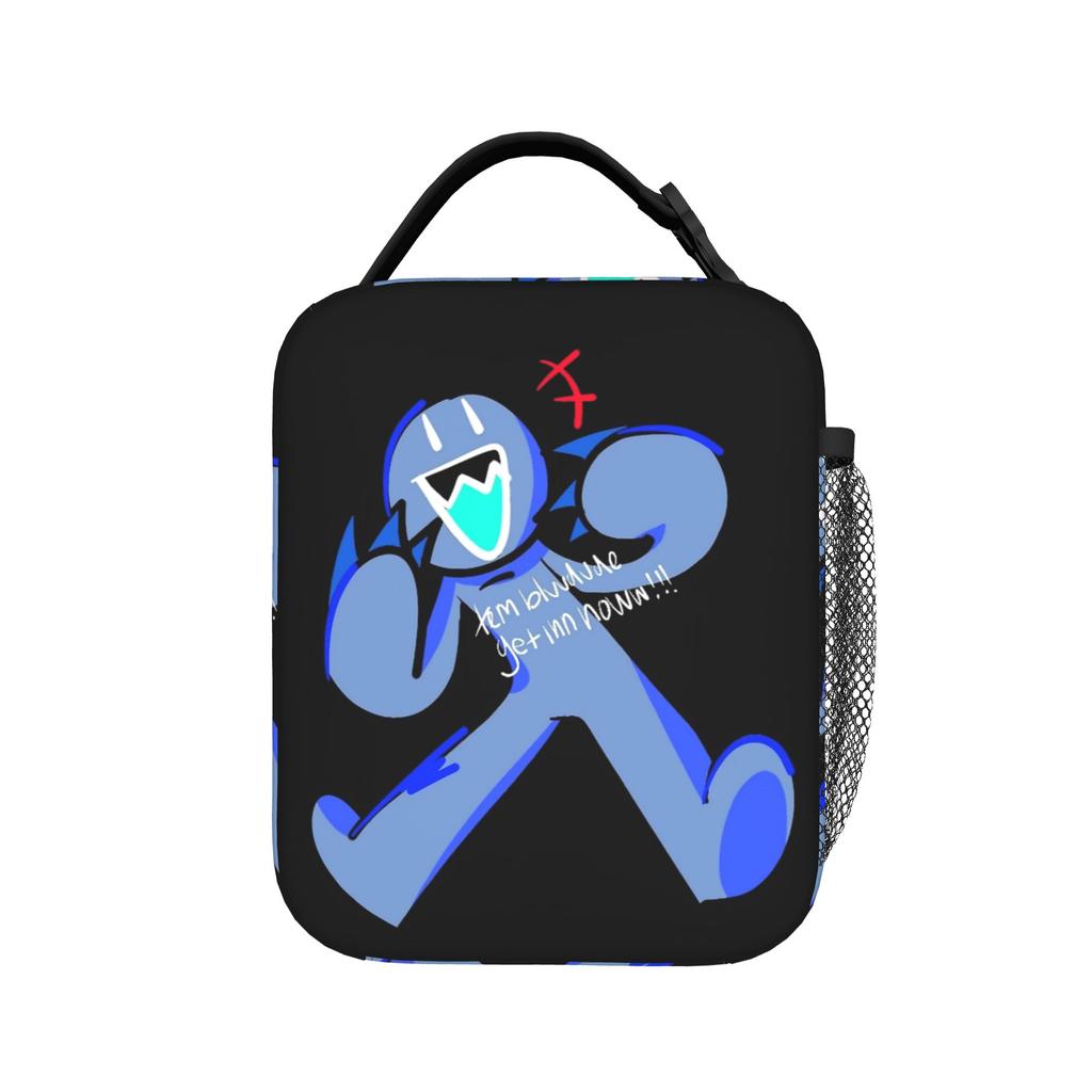 Horror Game Forsakens Insulated Lunch Bags Cooler Bag Reusable,Lunch Container Leakproof Lunch Box Tote Food Bag Beach Picnic