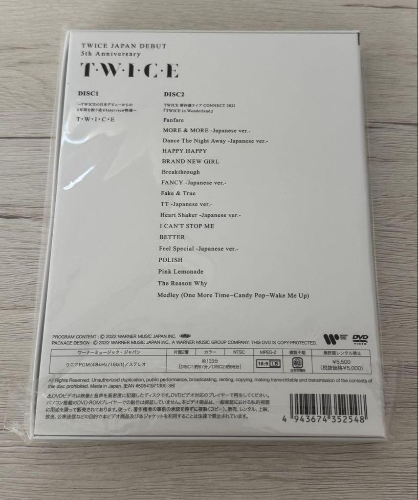 [USED] TWICE JAPAN DEBUT 5th Anniversary