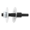 8mm to 10mm Threaded Shaft Adapter Motor Arbor Extension Rod for Bench Grinder Polishing Grinding Wheel