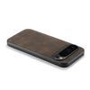 DG.MING For Google Pixel 9 Pro XL Case PU Leather Covered PC+TPU Hybrid Phone Shell