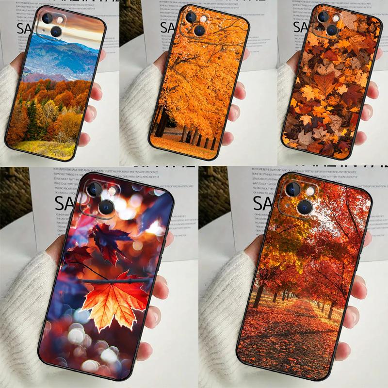 Autumn Leaves Phone Case For OPPO Reno 14 13 11 12 F 10 Pro 8T 7 8 Lite OPPO Find X8 X6 X5 X9 Pro Cover