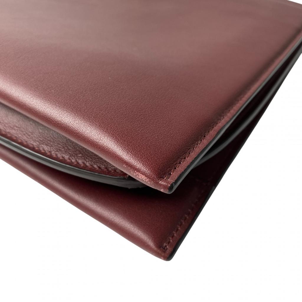 Used Salvatore FerragamoShoulder Bag Bordeaux leather Women