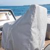 Boat Seat Cover with Elastic Hem Dustproof for Boats, Outdoor Decks