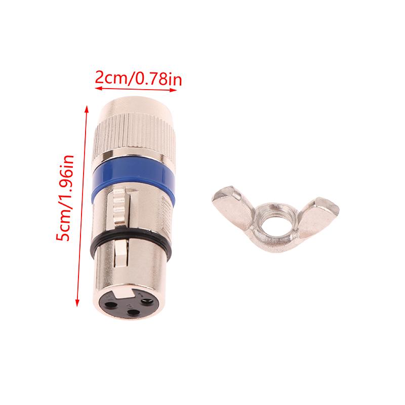 

1Pc Metal 3XLR Connector Adapter M8 Mini Telescopic Linear Actuator Parts Reciprocating Mechanism Accessories