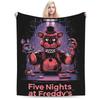Fnaf Freddys Horror Game Bonnie Blanket Warm Cozy Fluffy  Throw Blankets for Sofa 50x60 Inch Multiple Sizes Quilt