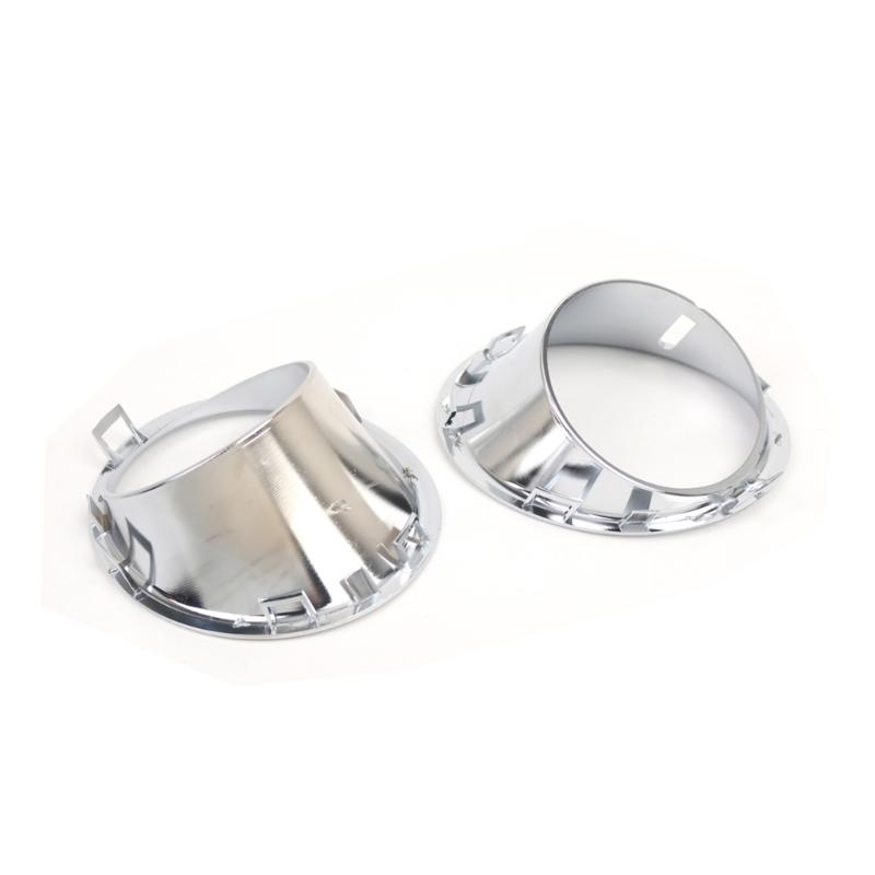 Electroplated Car Lamp Shield Vehicle Light Protections Vehicle Exterior Accessories Simple Installation for R55 R56 R57