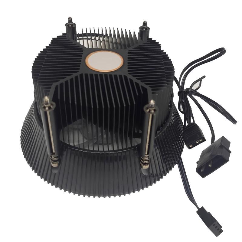 

120mm AM4 i7 2600 Silent CPU Cooler with Temperature Control and Desktop Down-Pressure Fan.