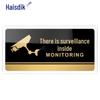 Acrylic Surveillance Warning Sign Sticker