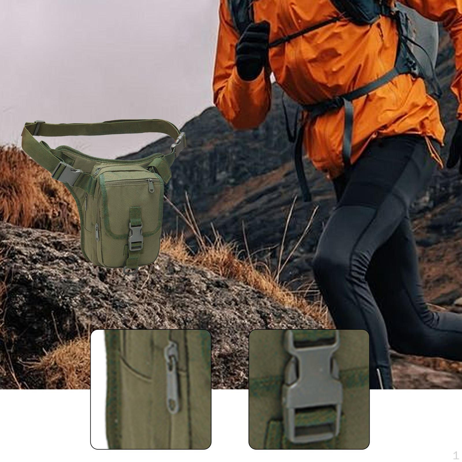 

Сумка на ногу Поясная сумка Поясная сумка Кроссбоди Рюкзак Поясная сумка На бедро для рыбалки Мотоцикла Велоспорта зелёный