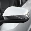 Toyota VOXY/NOAH 90 Series Carbon Fiber Rearview Mirror Cover with Rain Eyebrow Decorative Sticker.