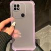 Case for Xiaomi Redmi 10C Shockproof Airbag Bumper Casing Frosted Translucent Cover