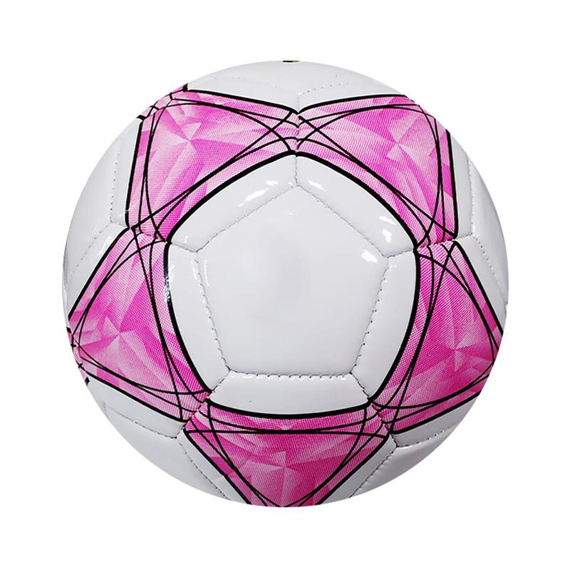 Size 5 PVC/PU Machine-Sewn Football for Adults and Students - Ideal for Competition and Training
