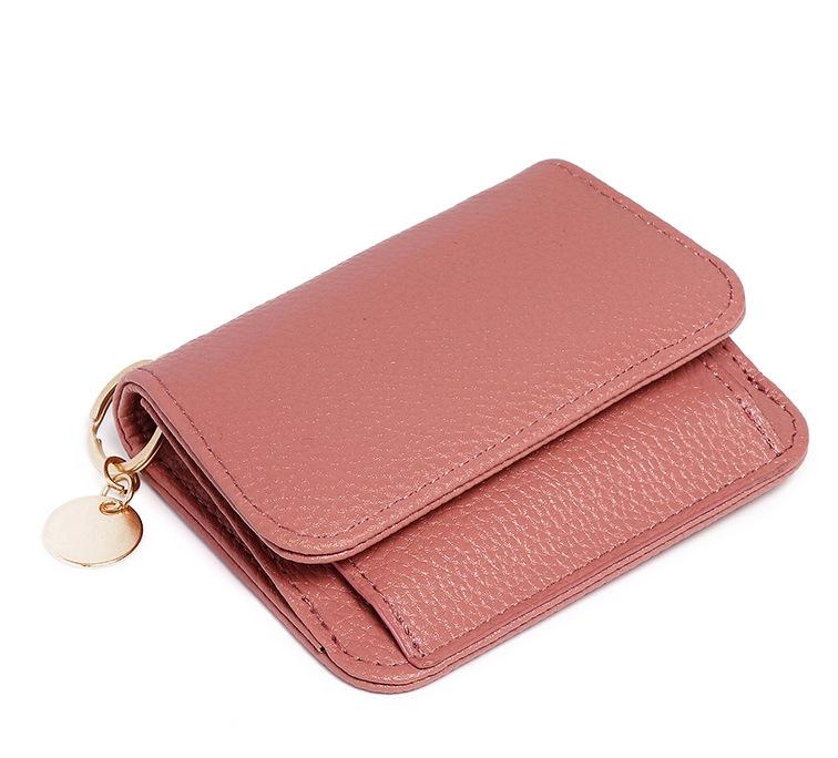 Korean Version of Women's Wallet, Short Fashion Handbag, Multi Card Slot Card Bag, Zipper Coin Purse