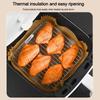 Round Square Cooking Rack 304 Stainless Steel With Foot Air Fryer Rack Thicken Grid Grill Home Kitchen Oven Steamer Cooker