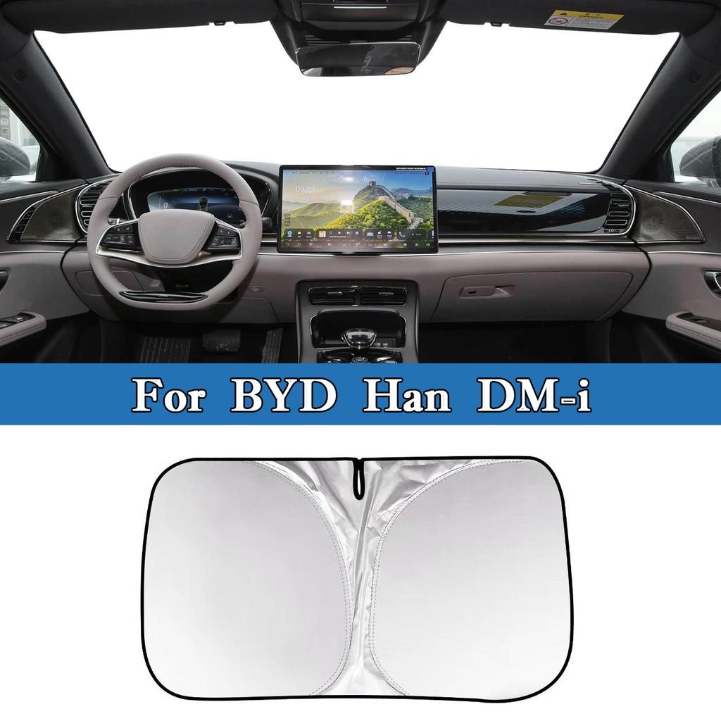 For BYD Song Han Yuan Tang Qin KING Seagull Dolphin Car Windshield Sunshade Cover Front Windo Interior Accessories UV Protection