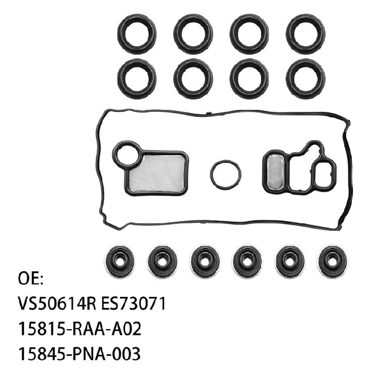 18 Piece Engine Valves Cover Gasket Set Completely Seal Kit for 2.0L 2.4L Engines Enhancing Durability Easy Installation