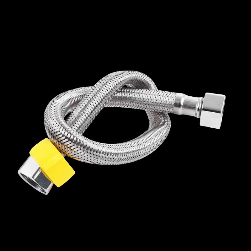 Stainless Steel Braided Faucet Inlet Hose (10-Pack)