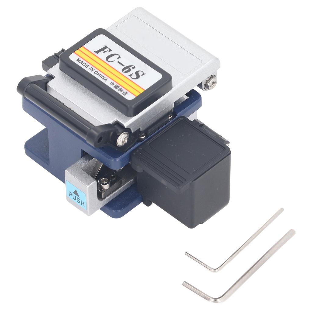 Cliveuse à fibre optique Haute Précision 12 Coupeur de fibre optique pour Épissure à froid Coupe Dénudag