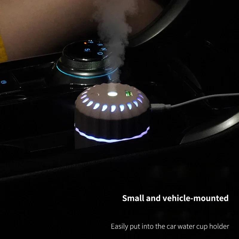 

Mini Air Humidifier USB LED Mist Maker Ultrasonic Humidifier For Bedroom