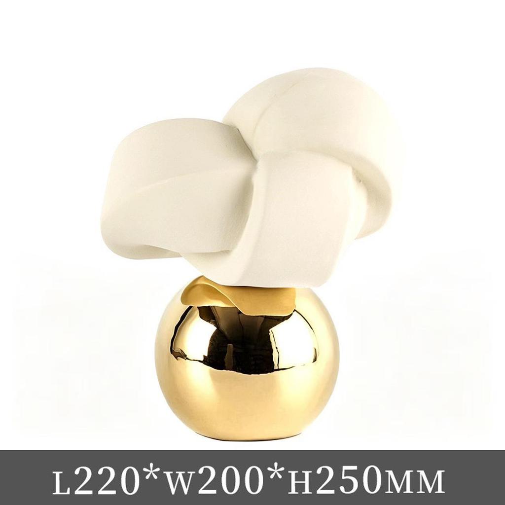 Modern Light Luxury Art Decor: Abstract Geometric Twisted Woven Sculptures for Homes & Offices