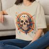Skull T-Shirt Aztec Skull Tee Gift for Boy Gift for Teen Gift for Girls Gift For Women Gift for Men Gift for Grandma Gift for Grandpa Tee