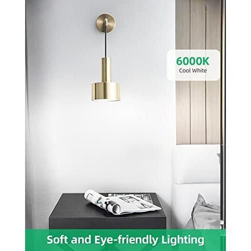 LEDYA Ampoules LED G9, 3W Equivalent 30W Halogène Lampe, Blanc Froid 6000K 380LM Sans Scintillement AC-DC 220-240V pour Chambre Sa