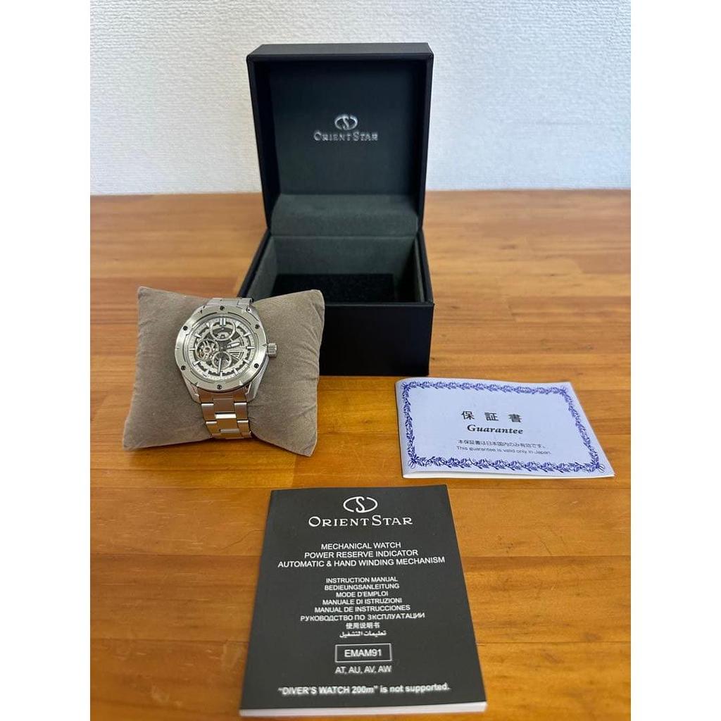 Used ORIENT STAR automatic watch avant garde skeleton