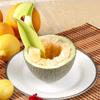Yousheng Melon Cube Cutter Tool Quick Fruit Slicer for Cantaloupe Easy Clean Dishwasher Safe Kitchen Gadget for Melons And Summer Snacks