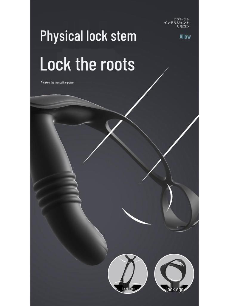 Miji Poison Dragon Drill - Einziehbarer Prostata-Massagegerät mit starker Vibration, Erotikprodukt für Männer, 70 Stück pro Karton.