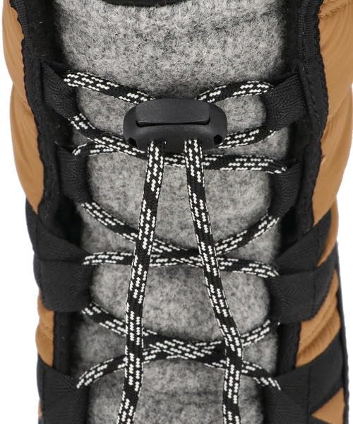 Sorel Youth Whitney 2 Plus Lace WP Kids' Snow Boots, NY5173, Elk/Black, Size 21.0cm, Boys' Athletic and School Shoes