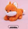 Adorable Fox Kitten Plush Toy Desk Ornament – Cute Pet Companion Gift