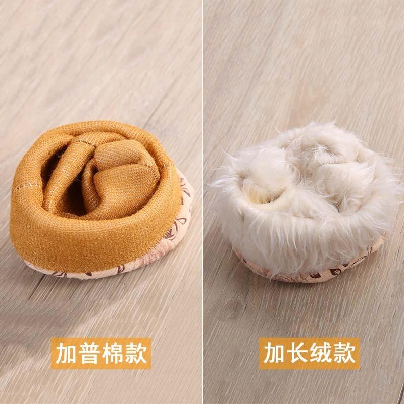 Fleece short rain shoes water shoes women wear waterproof rain boots non-slip shoes light car wash work water boots warm rubber shoes