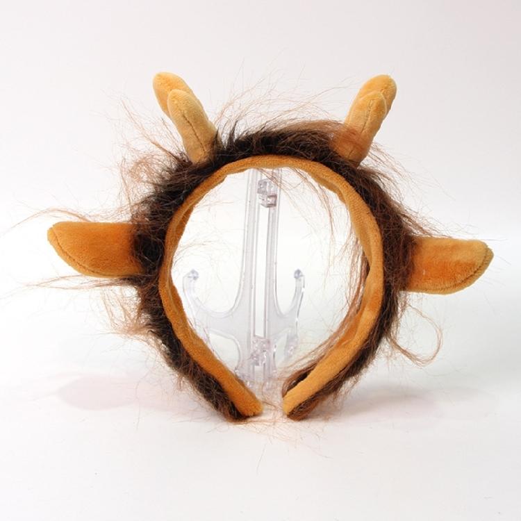 Plush Loong Headband Cute Dragon Headwear Costume Accessory for Parties
