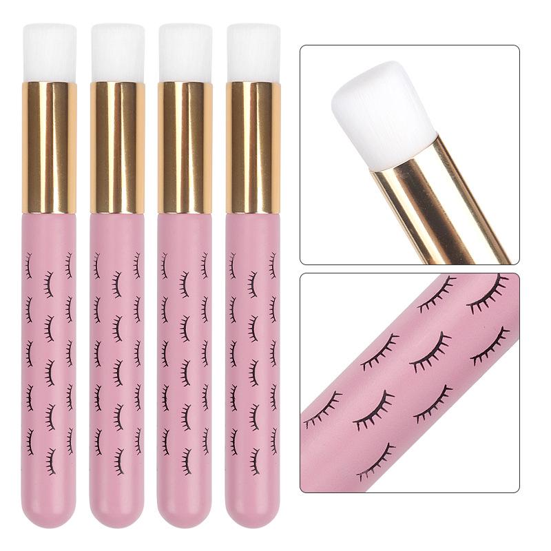 

High-Quality Wooden Handle Facial Cleansing & Blackhead Remover Brush - 9.7cm Nose Brush with Mousse for Pore Cleaning