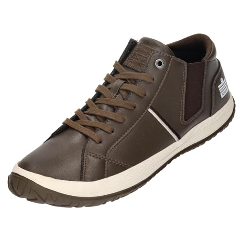 Admiral NOAH AD802 Men s Sneakers, Dark Brown, Size 26.0cm