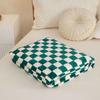Checkerboard Flannel Fleece Throw Blanket Soft Warm Plaid Cover for Sofa Bed Nap