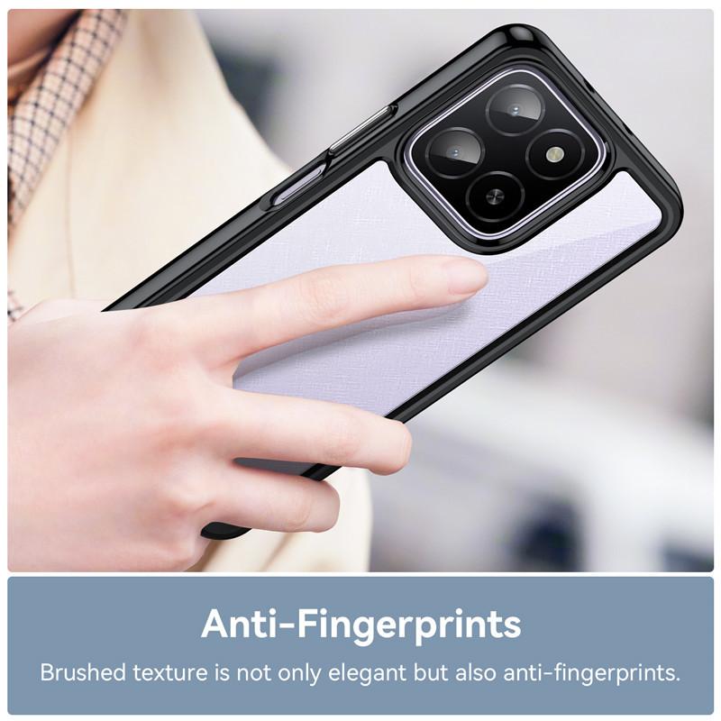 Silikonový kryt pro Honor X5b Plus, barevný, měkký okraj, průhledný, nárazuvzdorný, pro Honor X5b Plus