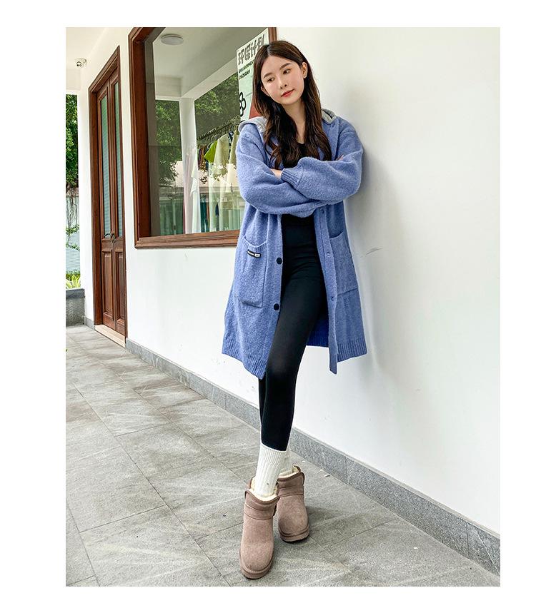 Damen 2025 Neuer Stil Rindsleder Schneestiefel - Bequem, Warm, Vielseitig, Flache Sohle, Kurze Winterstiefel