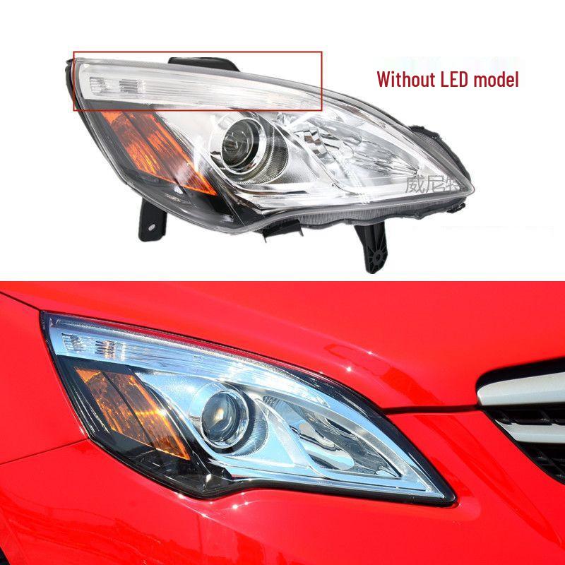 BAIC E150 Transparent Headlight Cover Shell - Low-End Model