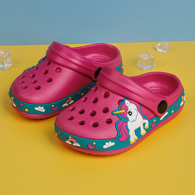 

Дитячі літні пляжні тапочки: М які дихаючі босоніжки для батьків і дітей для хлопчиків і дівчаток 27 рожевий червоний колір