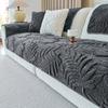 Winter Living Home Halkfri Frond Jacquard Soffkudde Sofföverdrag Varmt Överdrag Funda Soffa Mattor