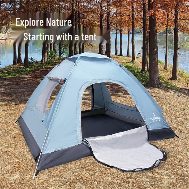 Hodtown 2-Person Rainproof Quick-Setup Camping Tent