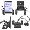 Electric Bike LCD Display Screen 5 Pin 24V 36V 48V 60V E Scooter M5 LCD Panel Screen Electric Bike LCD Display Meter for E-Bike