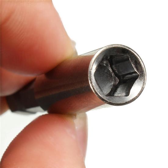 1Pc 1/4 Inch Quick Change Hex Shank Drill Bit Holder Magnetic Extend Socket