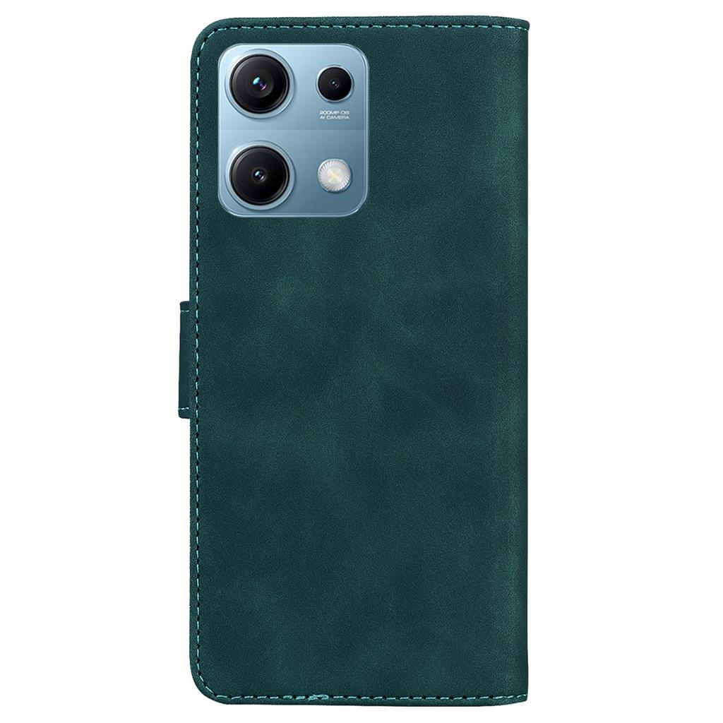 For Xiaomi Redmi Note 14S 4G Case Solid Color Leather Wallet Phone Cover