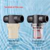 TLXT 1.2-inch Transparent Pipeline Pre-Filter